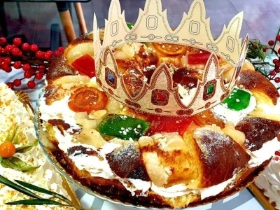 Roscon de reyes relleno artesanal